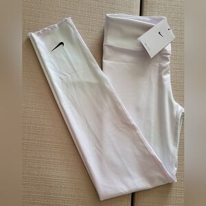 Nike Girls Siz Large Mint Green and White Leggings